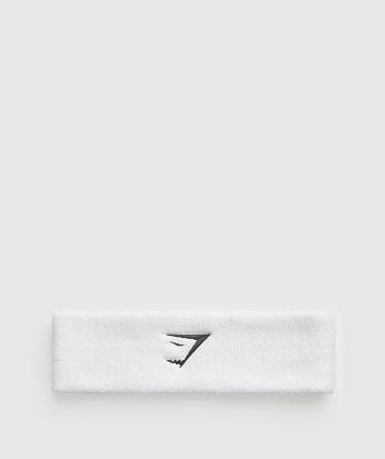 Pánské Vybavení Gymshark Sharkhead Headband Bílé | CZ 3088YXF